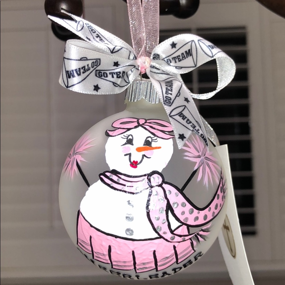 “Cheerleader” Personalized Christmas Ornament